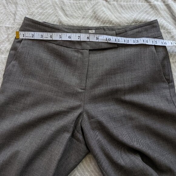 Tristan wool blend wide leg career pants grey size 6 @c1 - Picture 5 of 13